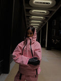 WIND SHELL JACKET — DUSTY ROSE