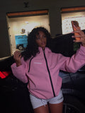 WIND SHELL JACKET — DUSTY ROSE