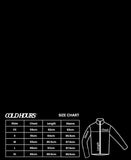 COLD HOURS REFLECTIVE TRACK JACKET (WHITE)