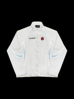 COLD HOURS REFLECTIVE TRACK JACKET (WHITE)