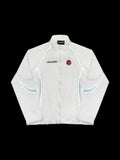 COLD HOURS REFLECTIVE TRACK JACKET (WHITE)